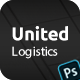 United – Logistics PSD Template - ThemeForest Item for Sale