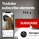 Youtube Subscribe Elements - VideoHive Item for Sale