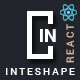 Inteshape - Architecture and Interior React Template - ThemeForest Item for Sale