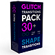 Glitch Transitions Pack 4K - VideoHive Item for Sale