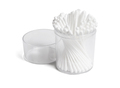 White Cotton Swabs in Open Plastic Container - PhotoDune Item for Sale