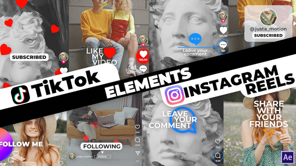 TikTok&Instagram Elements