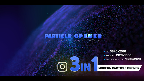Modern Opener with Particles alt