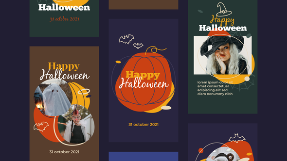 Halloween Instagram | Vertical and Square alt