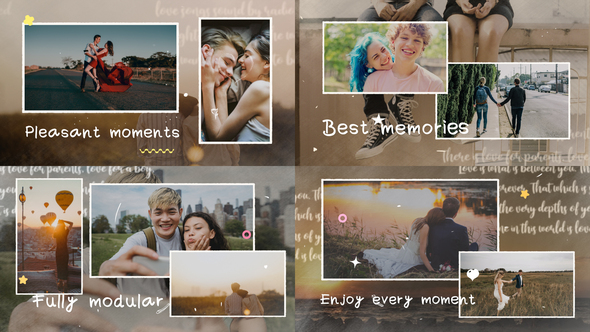 Happy Moments Slideshow | FCPX alt