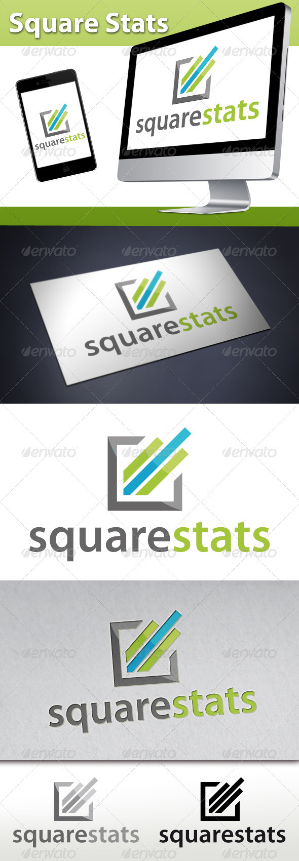 Marketing Square Stats Logo