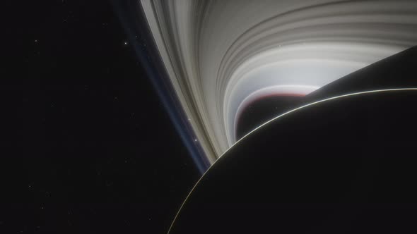 Saturn is a Huge Planet of the Solar System with Beautiful Rings