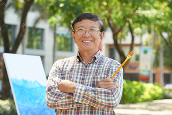 Portrait Of Happy Asian Artist / Photodune, Misc