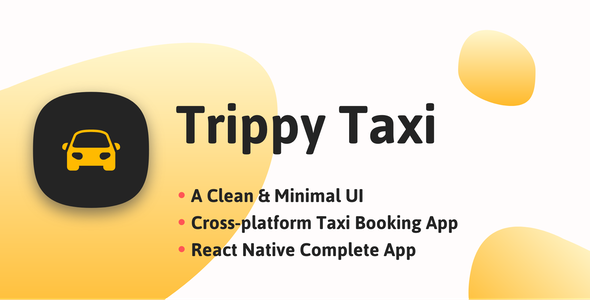 Trippy Taxi React Native Complete Taxi App