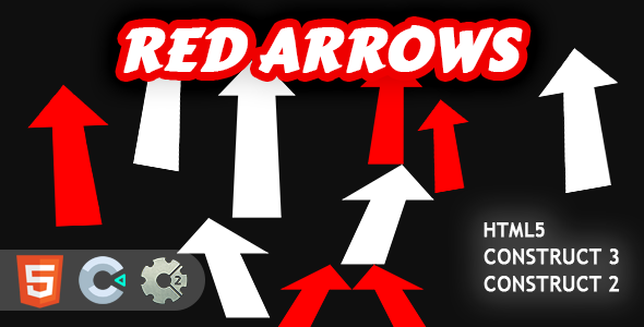 Red Arrows HTML5 Construct 2/3 Game