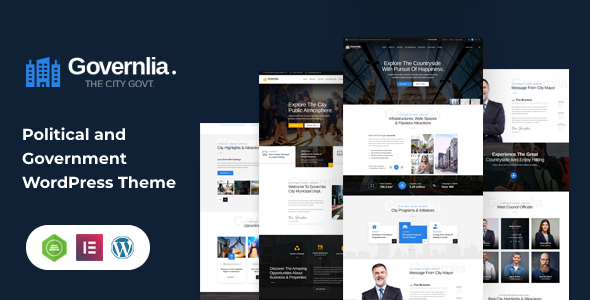 Governlia  - Municipal and Government WordPress Theme