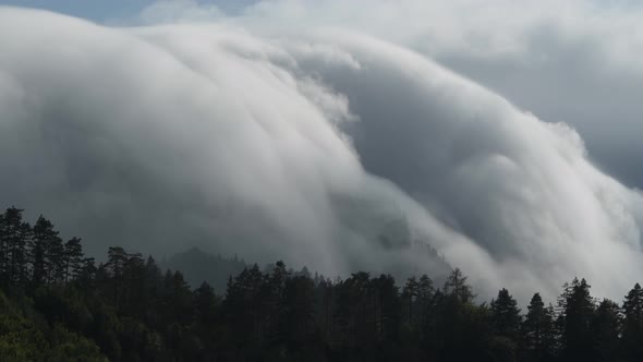 Mountains Orographic Clouds