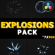 Hand Drawn Explosion Elements And Transitions | DaVinci Resolve - VideoHive Item for Sale