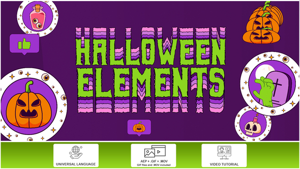 Halloween Elements alt