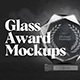 Glass Award Mockups - GraphicRiver Item for Sale