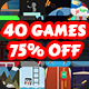 40 HTML5 Games Bundle [ C2/C3 ] + 2 FREE GAMES - CodeCanyon Item for Sale