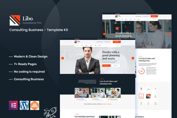 Libo – Consulting Business Elementor Template Kit Libo – Consulting Business Elementor Template Kit