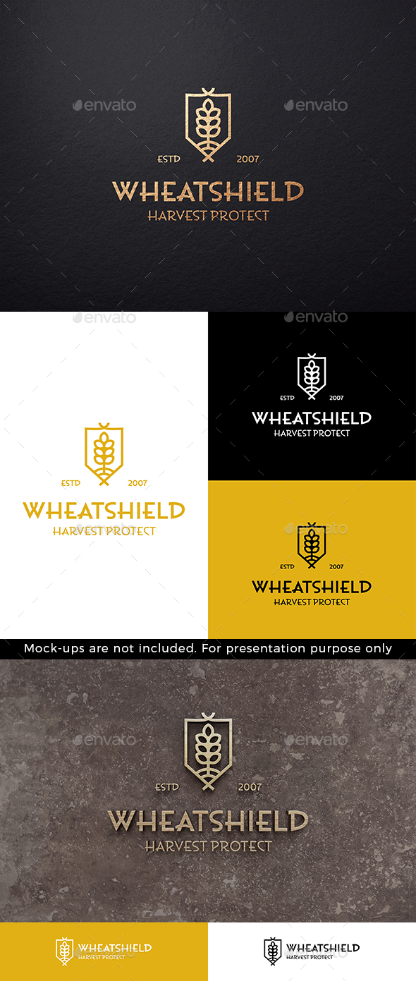 Wheat Shield Logo