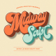 Midway - Retro Font - GraphicRiver Item for Sale