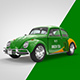 VW BEETLE 1972 Mockup for Brand Promotions - GraphicRiver Item for Sale