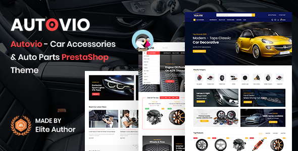 Autovio - Car Accessories PrestaShop Theme