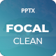 Focal Clean Powerpoint Template 2021 - GraphicRiver Item for Sale