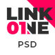 Linkone - Portfolio and Services PSD Template - ThemeForest Item for Sale