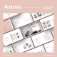 Azusa Minimal PowerPoint Template - GraphicRiver Item for Sale