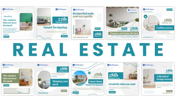 Real Estate Social Media Post Pack