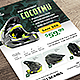 Helmet Catalog Product Flyer - GraphicRiver Item for Sale