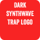Dark Synthwave Trap Logo