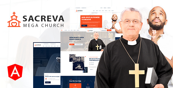 Sacreva - Church Religious Angular Template