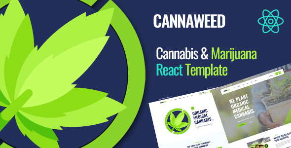 Cannaweed | Cannabis React Template