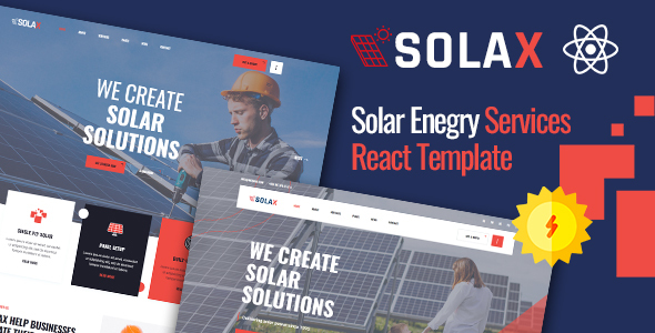 Solax | Green Energy React Template