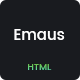 Emaus | SaaS, WebApp, Ebook Responsive Landing Page HTML - ThemeForest Item for Sale