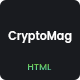 CryptoMag | Cryptocurrency Magazine HTML Template - ThemeForest Item for Sale