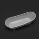 Ceramic Bathtub Realistic Model - 3DOcean Item for Sale