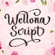 Wellona Script - Calligraphy Script Font - GraphicRiver Item for Sale