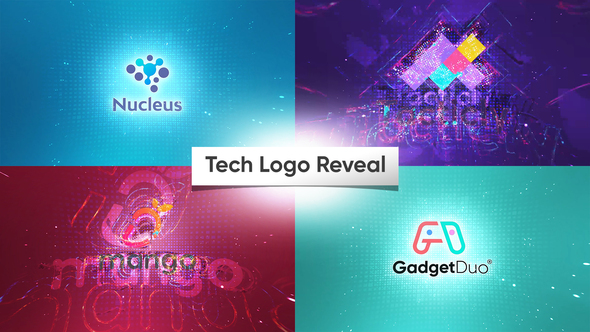 Tech logo reveal
