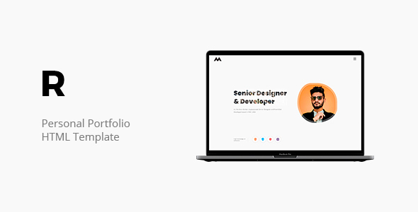 Ryker - Personal Portfolio Template