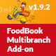 FoodBook Multibranch Add-on - CodeCanyon Item for Sale