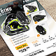 Helmet Product - Catalog Product Flyer - GraphicRiver Item for Sale