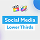 Social Media Lower Thirds for FCP X - VideoHive Item for Sale
