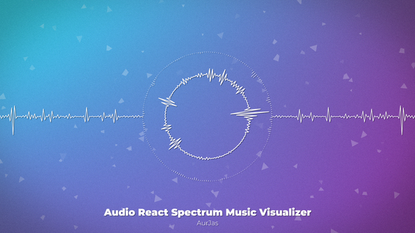 66 Audio React Spectrum Music Visualizer Templates
