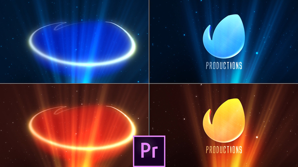Cinematic Rays Logo - Premiere Pro