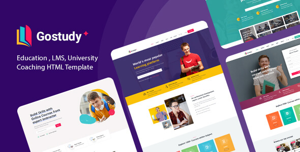 Gostudy – Education HTML Template