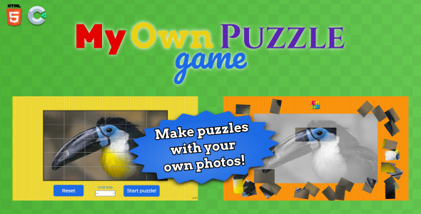 My own puzzle - HTML5 Puzzle Game