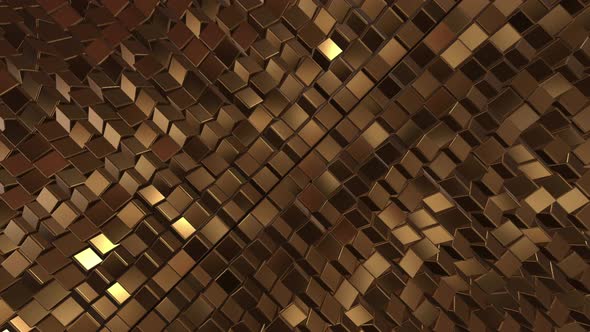 Golden Particles Looped Background Video Background Loop