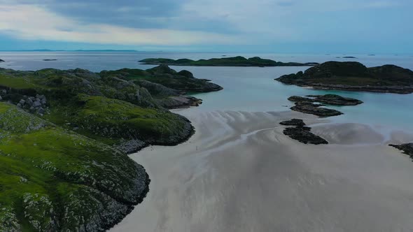 Beach of Knockvologan on The Isle of Mull