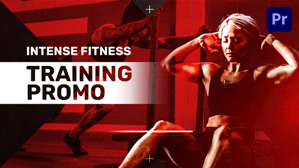 Intense Fitness Training Promo | Mogrt